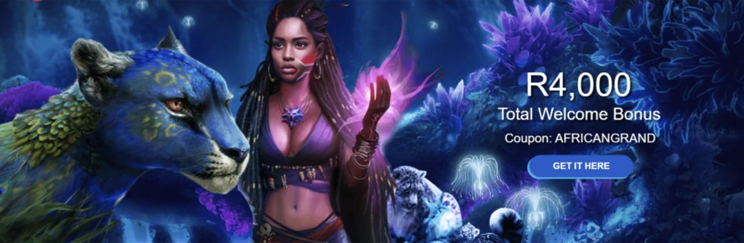 Obtenez R500 Gratuits : Réclamer le Bonus Sans Dépôt au African Grand Casino